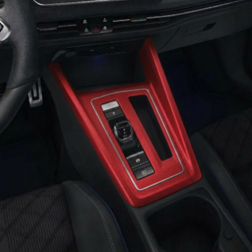 VW Golf 8 Facelift Mittelkonsole Schutzfolie – Kratzschutz