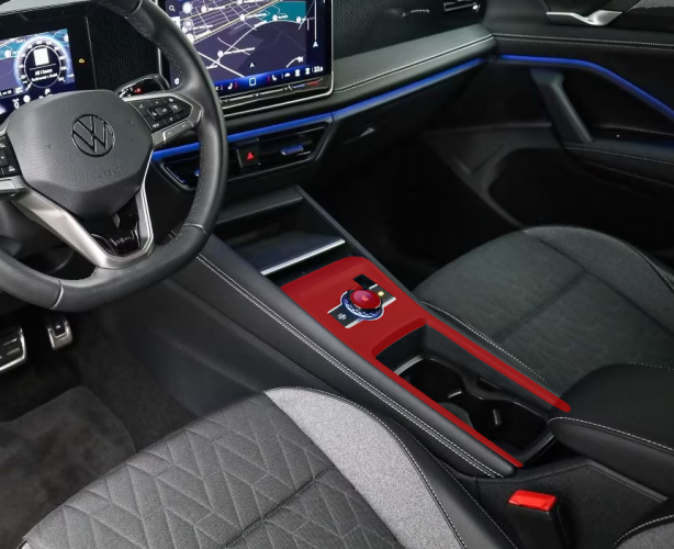 VW Tiguan 3 (ab 2025) Mittelkonsole Schutzfolie – Kratzschutz